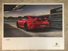 2017 Porsche 911 GT3 Showroom Advertising Sales Poster RARE!! Awesome L@@K 