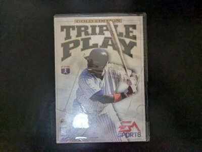 Triple Play Gold Edition (Sega Genesis, 1996) PARTIALLY SEALED (See Description) - Image 1 of 3