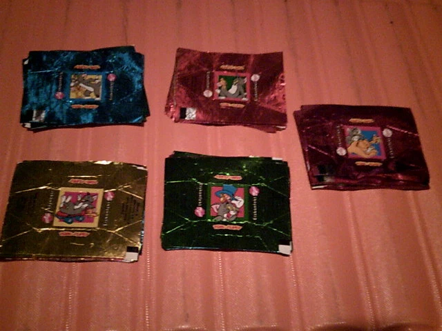 5 x Tom & Jerry Eiskonfekt Schokoladen Verpackung  - Bild 1 von 1