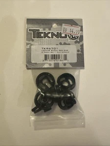 Tekno TKR6701 EB410 ET410 13mm shocks Locking Shock Rod End & Spring Perch Set - Picture 1 of 1