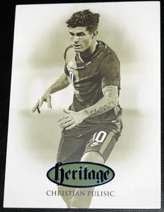 2021 Futera Unique Christian Pulisic Heritage Sapphire Blue # 27/35 #HG055 2022 - Picture 1 of 2