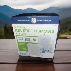 GE Under Sink 5-Stage Reverse Osmosis Water Filtration System (GXRV40TBN) - Picture 1 of 6