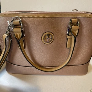 giani bernini handbags new With Tags Rose Gold And Shoulder Strap - Picture 1 of 11