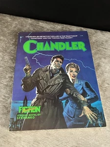 Vintage Fiction Illustrated #3 CHANDLER by James Steranko 1976 1st Ed Pyramid PB - Picture 1 of 16