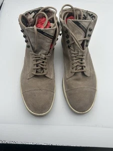 Bota Deportiva Vintage Diesel Para Hombre Talla 12 Basket Tatra Gamuza Tostada** - Imagen 1 de 9