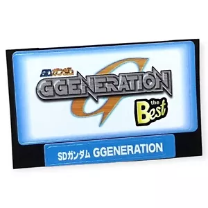 Sony PlayStation 1 PS1 MiniMoni SD Gundam G Generation Zero Memory Card Sticker - Picture 1 of 1