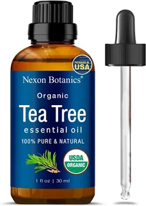 Organic Tea Tree Oil 30 ml Pure Natural Essential Oil for Skin Hair Face Scalp - Picture 1 of 10
