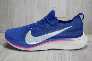 New Nike VaporFly 4% Flyknit AJ3857-400 Mens 10.5 Running Shoes Navy Sneakers - Picture 1 of 6