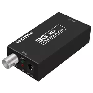 SDI TO HDMI Converter Adapter 3G HD-SDI with Power Supply - Picture 1 of 5