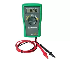 Greenlee DM-25 CATIII, 600V Manual Ranging Digital Multimeter - Picture 1 of 5