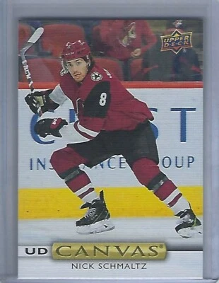 2019-20 Upper Deck Canvas #C72 Nick Schmaltz - Image 1 of 2