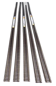 N Scale Peco SL300F Code 55 Brown Wood Ties Flex-Track 36" 91.4cm (5) pcs - Picture 1 of 4