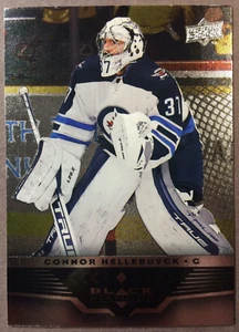 2021-22 UD Black Diamond 2005-06 Retro #BD-6 Connor Hellebuyck Winnipeg Jets SP - Picture 1 of 2