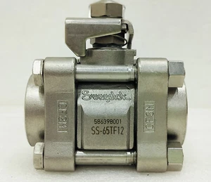 Swagelok SS-65TF12 Ball Valve 2200PSIG@100*F - Picture 1 of 9