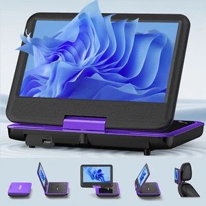 11,5-Zoll 9,5 LCD ieGeek Tragbarer DVD Player Akku Dualer Lautsprecher 2000MAH - Bild 1 von 7