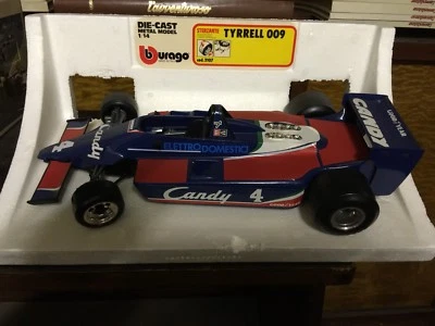 Tyrrel Candy  Burago Serie Grand Prix 1/14 Con Scatola - Immagine 1 di 2