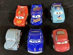 2016 Mattel Disney Pixar Cars Mini Racers Die Cast Vehicle Lot Of 6