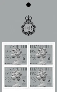 Canada 2022 #3318 - QUEEN ELIZABETH II - PLATINUM JUBILEE - BACK BK page 4 MNH - Imagen 1 de 3