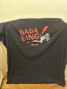 HBO Official The Sopranos Bada Bing Promo T-Shirt Size XXL 2XL - Bild 1 von 6