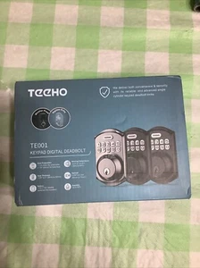Teeho TE001 Keypad Digital Deadbolt - Oil Rubbed Bronze Color - Brand New - Picture 1 of 5