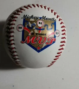 Mickey Mantle 3 Time MVP Commemorative Baseball. - Picture 1 of 5