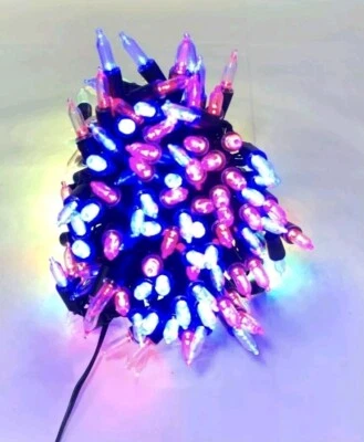 200 LED Fairy Lights Multi Colour Christmas Party Tree Decoration Indoor Outdoor - Image 1 of 4
