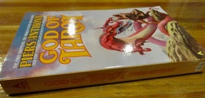 GOD TAROT ~ Piers Anthony. 1987 Ace sc Book 1 series NEW & UNread HERE in MELB - Foto 1 di 10