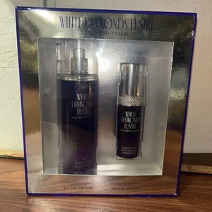 White Diamonds Lustre by Elizabeth Taylor Women 8oz Perfume Body Mist 1oz Spray - Picture 1 of 9