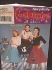 New Simplicity Pattern 5403: Costumes for Adults - Poodle Skirts Size HH 14-22