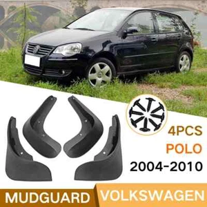 Mud Flaps For Volkswagen VW POLO 2004-2010 Front Rear Fender Car Accessories - Picture 1 of 6