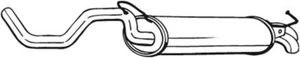 105 CV SILENZIATORE POSTERIORE PER VW Golf IV 1J1 1.6 16V KW 77 CV 105 - Imagen 1 de 1