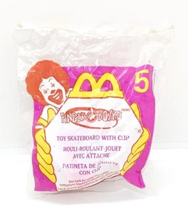 McDonald's 2000 Finger Board Juguete Monopatín con Clip #5 Juguete Happy Meal - Imagen 1 de 3