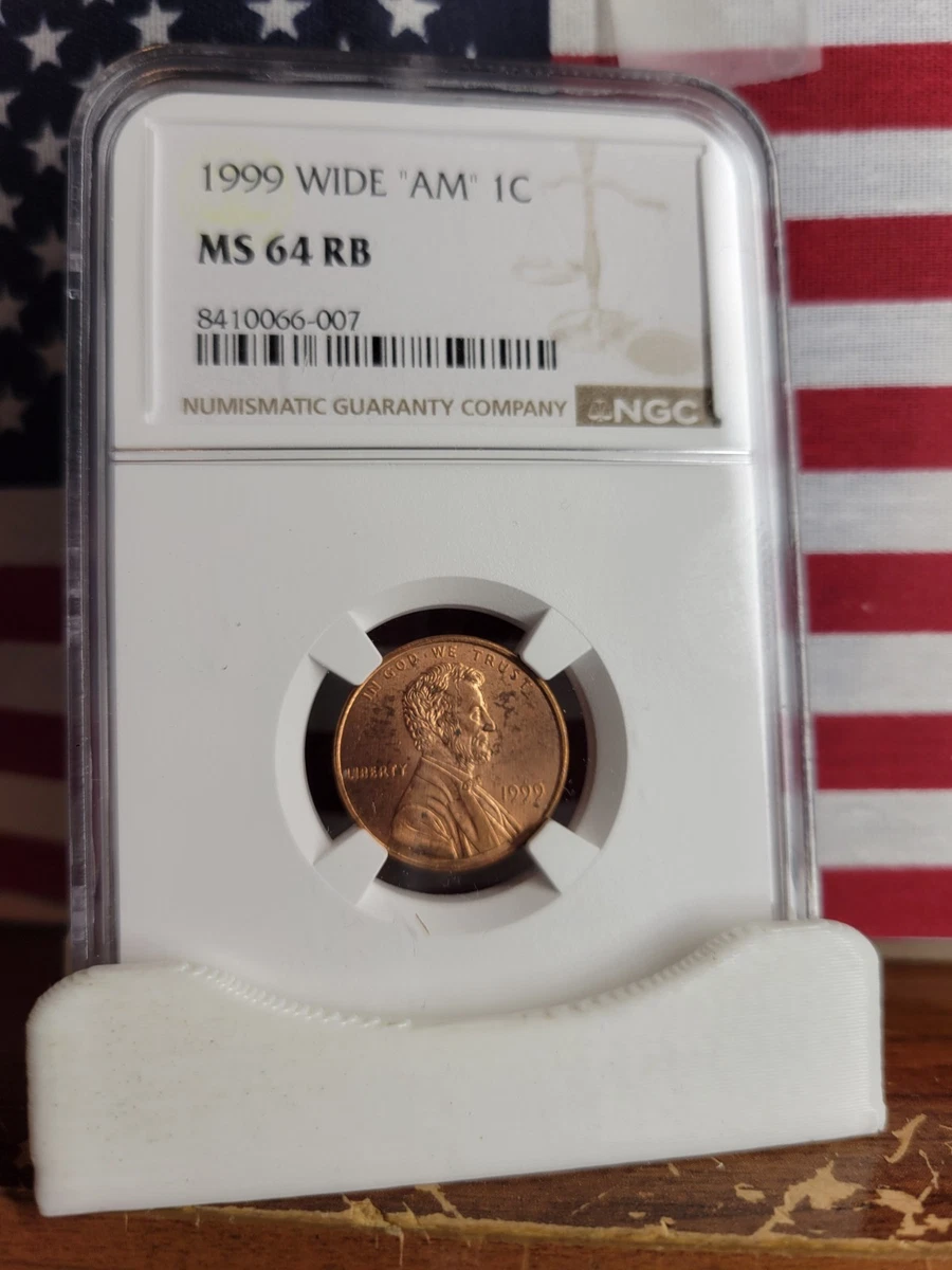 1999アメリカ 1C 銅メッキ亜鉛貨 PF69RDUC リンカーン大統領120