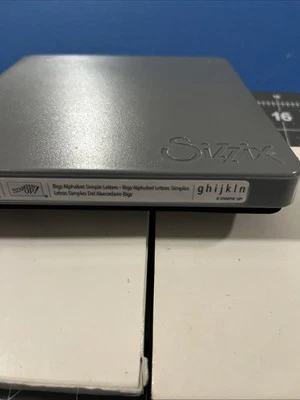 Stampin’ Up! Sizzix BIGZ Cutting Die - Alphabet Simple Letters g h i j k l n - Image 1 of 4