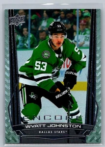 2025-26 Upper Deck Series 1 #E-30 Wyatt Johnston Encore Dallas Stars - Picture 1 of 2