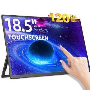 UPERFECT 18.5" Monitor Táctil 120Hz Gaming Pantalla FHD Monitor Portátil - Imagen 1 de 12