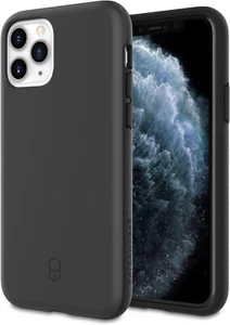 iPhone 11 Pro (5.8") ONLY (2019)- Thin Hybrid Shockproof Dual Layer TPU-Black - Picture 1 of 7