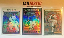 2005 Topps Chrome Baseball Card YOU PICK Base, Black Refractor /225 etc