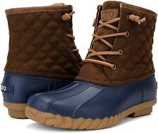 STQ Duck Boots for Women Waterproof Winter Boots Quilted Snow Boots