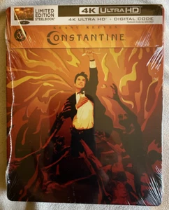 Constantine 4K SteelBook (4K UHD + Digital Code) - New - OUT OF PRINT!!! - Picture 1 of 3