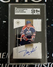 Jari Kurri 09-10 Upper Deck Ultimate Collection Ultimate Signatures SGC 9/10