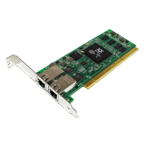 QLogic QLA4052C Dual-Port 1GbE PCI-X 64-bit 133MHz iSCSI Network Adapter - Bild 1 von 6