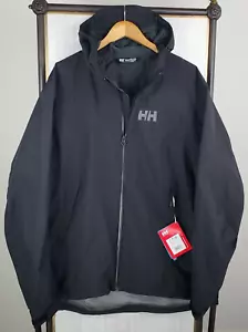 HELLY HANSEN New $275 Size 2XL 10k Waterproof/Windproof Ripstop 2L Shell Jacket - Picture 1 of 24