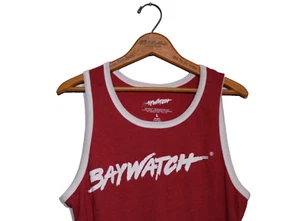 Baywatch Modern Tank Top Fun Beach Slim Fit Malibu Beach Patrol Pam Anderson - Picture 1 of 8