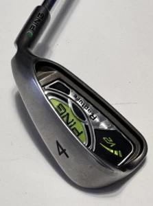 * Ping Rapture V2 4-Eisen, RH, Green Dot, Stahl Reg Flex Schaft, sehr guter Zustand - Bild 1 von 4