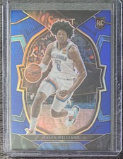 Jalen Williams Rookie Card Select Concourse Silver #90 J Dub OKC Thunder