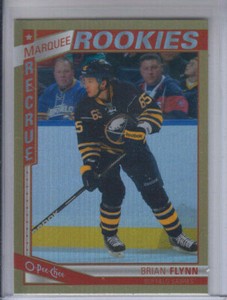 13/14 OPC Buffalo Sabres Brian Flynn Marquee Rookies Rainbow RC card #563