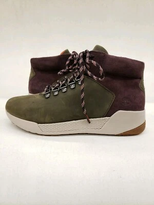 Timberland женщин Kiri вверх туристические ботинки фиолетовый охотник зеленый оранжевый размер 7,5 - Изображение 1 из 4