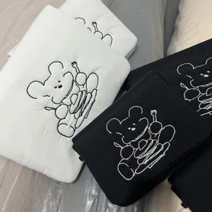Cartoon Cute Bear Foldable Laptop Computer Sleeve Bag 11/13/15 Inch Handbag - Afbeelding 1 van 18
