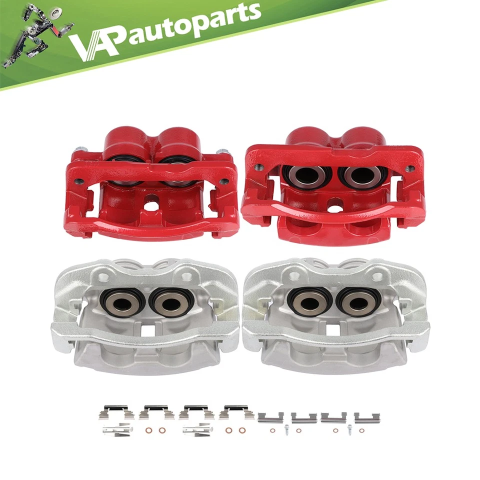 Pairs For Cadillac Escalade GMC Sierra 1500 HD Front and Rear Brake Calipers - Изображение 1 из 1